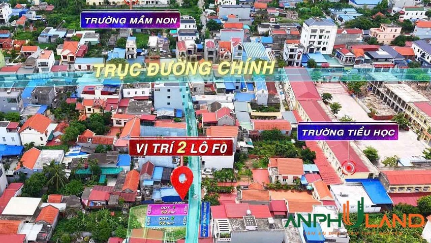 Cần bán đất trung tâm hành chính tại Phường Thủy Nguyên ( xã Tân Dương), TP Hải Phòng
